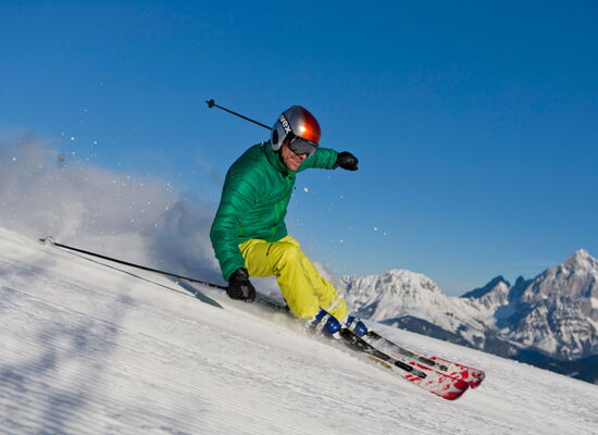 Skifahren auf bestens präparierten und ausgezeichneten Pisten